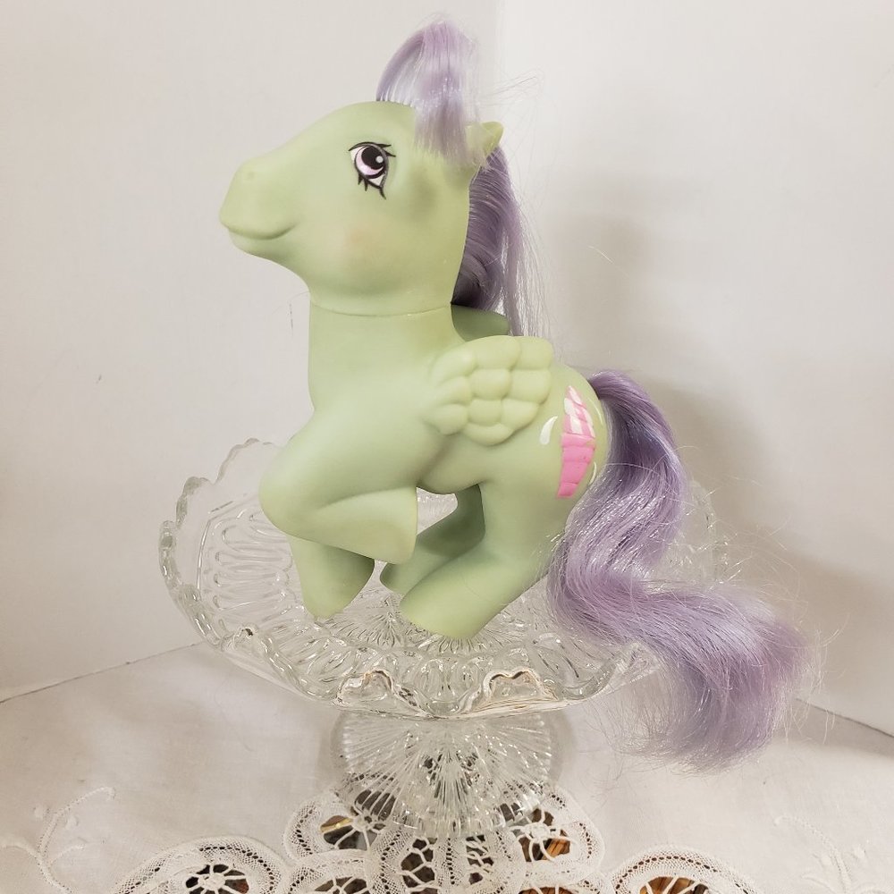 Vintage G1 1987 MLP My Little Pony Peppermint crunch